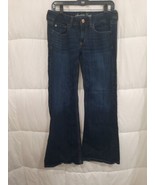 American Eagle Size 6 Stretch Ladies Blue Jeans - $14.80