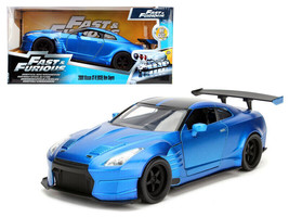 Brian&#39;s 2009 Nissan GTR R35 Blue Ben Sopra Fast &amp; Furious Movie 1/24 Diecast Car - £32.46 GBP