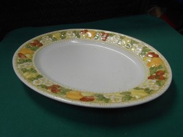 Beautiful VERNON WARE by Metlox .. OVAL PLATTER 11&quot; x 8.5&quot; - £4.90 GBP