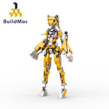 Mobile Suit Tiger Girl Female Robot Model Building Blocks Toy with Box M... - $24.27