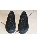 sugar shoes coca cola black sneakers womens size 9 estate sale find rare... - $60.45