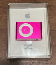 Apple iPod Shuffle 2nd Generation Pink 1GB A1204 PB811LL/A MP3  (New Ope... - £63.96 GBP