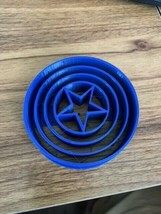Captain America Shield  Cookie Cutter 3D Printed Plastic - £4.72 GBP