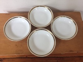 Set 4 Vtg Noritake Nippon Crete Greek Key White Porcelain Dessert Bowls ... - £98.09 GBP