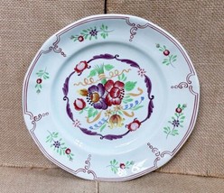 Vintage Adams England Calyx Ware 2475  Shabby Floral Salad Plate Cottagecore - £15.95 GBP