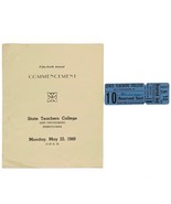 East Stroudsburg Pennsylvania State Teachers College Commencement Progra... - £7.23 GBP