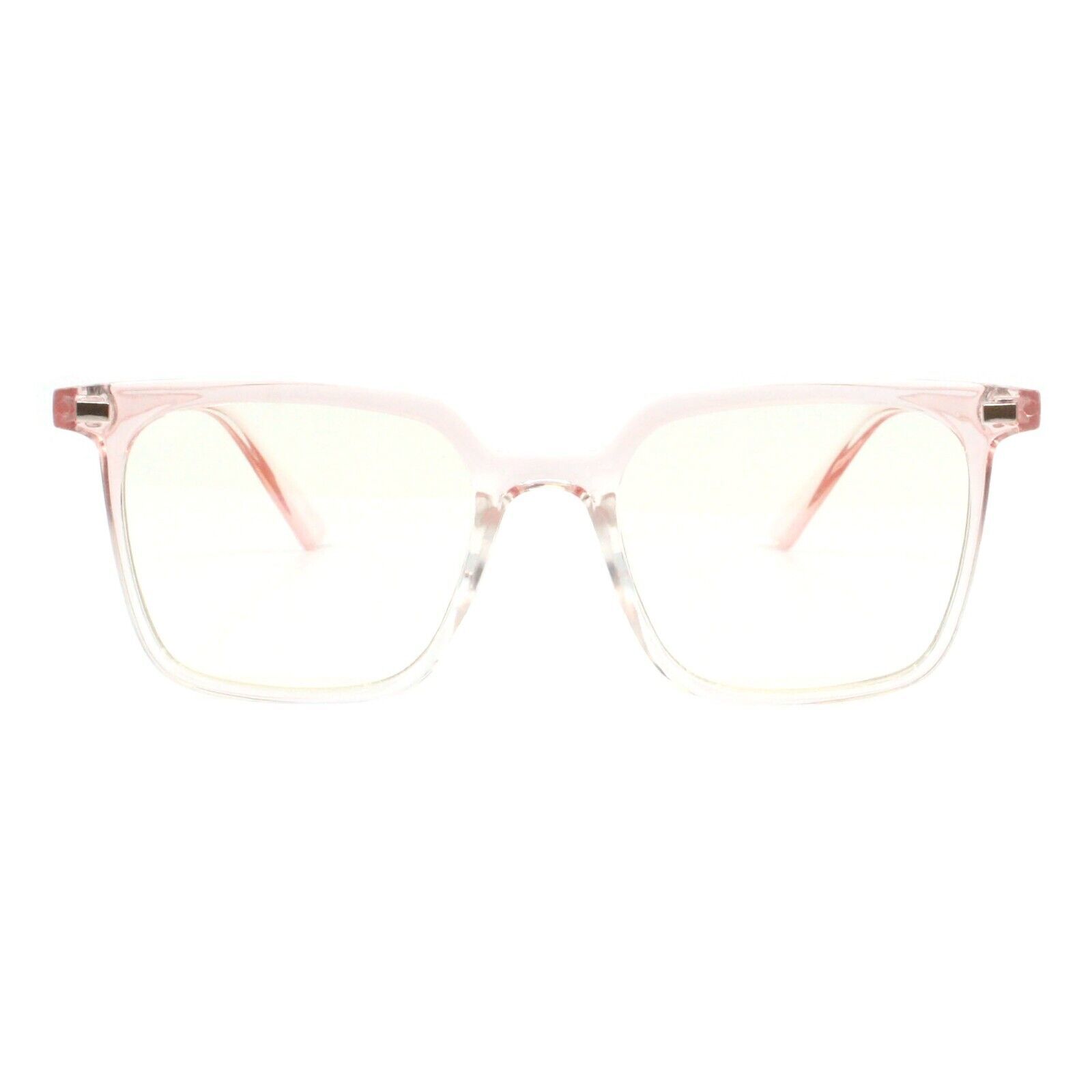 Blue Light Blocking Glasses Square Transparent Ombré Colors UV400 - $13.95
