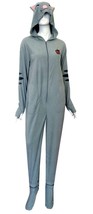 The Big Bang Theory Soft Kitty One Piece Pajama Cat Hood Fleece Adult Costume M - £19.71 GBP