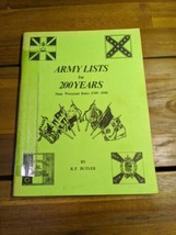 Army Lists For 200 Years Wargame Rules 1700-1900 - £31.15 GBP