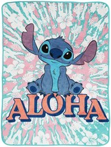 Lilo and Stitch Kids Throw Blanket Measures 46 x 60 inches - £13.41 GBP
