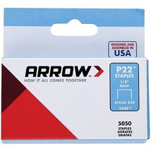 Arrow 224 P22 Plier Staples, 5,050 pack (1/4 Inches) - £17.50 GBP