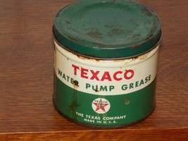 Vintage Texaco Water Pump Grease 1 Pound Can - $44.55