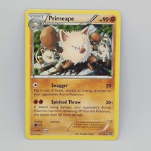 Pokemon Primeape Steam Siege 53/114 Rare Stage 1 Fighting TCG Card - £0.85 GBP