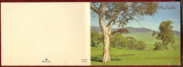 1960s Signed Greeting Card Australia Pastoral Scene George Armstrong Dip... - $9.14