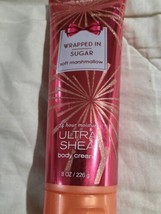 Bath &amp; Body Works Body Cream WRAPPED IN SUGAR 8oz 98% full  - £16.02 GBP