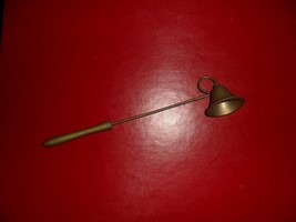 Brass Candle Snuffer, 10 1/2&quot; long ANTIQUE - £19.57 GBP