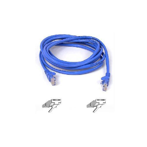 Belkin A3L791-06-BLU-S 6FT CAT5E BLUE SNAGLESS PATCH CABLE - $12.00