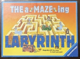 VINTAGE Ravensburger The aMAZEing Labyrinth Board Game 1988 Excellent Condition - £22.58 GBP