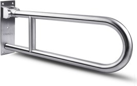 Stainless Steel Flip Up Handicap Safety Grab Bar Rails For Elderly, In Grab Bar. - $98.98