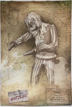 SPIRIT Halloween Limited Edition Print Poster Nozzles Clown Monnsterlab 36&quot;x24&quot; - £11.98 GBP