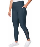 Mondetta Womens High Waist Active Legging Mesh Details Pockets S, Midnig... - £26.23 GBP