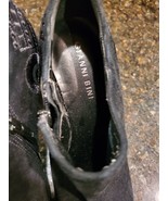 Gianni Bini Black Suede Platform High Heel Booties Size 7.5M - $34.19 CAD