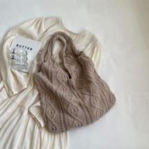   Big  Shopping Bag for Women Vintage Fabric Cloth Girls Tote Shopper Bag Large  - £55.95 GBP
