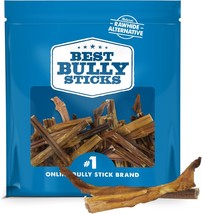 4-8 Inch Odor-Free Junior Bully Sticks For Dogs - 4-8 Fully Digestible, 100% Gr - $36.99