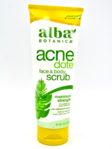 Alba Botanica Acne dote Face &amp; Body Scrub Maximum Strength, 8oz - Exp.8/24 - £11.11 GBP