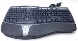 Microsoft Natural Ergonomic Keyboard 4000 v1.0 Model 1048 KU-0462 TESTED/CLEAN - £34.88 GBP