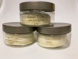 Crepe Erase Triple Acid Body Refining Peel Pads w/ Trufirm Anti-Aging Lot Read - £31.37 GBP