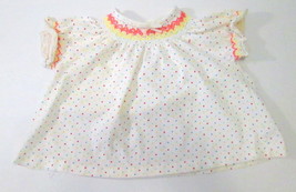 Vintage Carters 24 Months Polka Dot Baby Toddler Girls Top 27-29lbs 1980s - £11.25 GBP