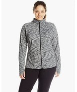 Soybu Femmes Grande Taille Jacinda Fermeture Éclair de Sport Veste , Noi... - $40.59 CAD