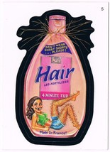 Wacky Packages Series 3 Hair Trading Card 5 ANS3 2006 Topps - $2.51