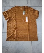 Goodfellow &amp; Co Men&#39;s Short Sleeve Crewneck Pocket T-Shirt Gold Orange S... - $161.50 MXN