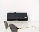 Brand New Authentic Mont Blanc Sunglasses MB 0190 001 55mm Frame 0190 - $197.99