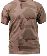 DCU DESERT HOT WEATHER MILITARY Camouflage Short Sleeve Shirt T-SHIRT AL... - $28.19 CAD
