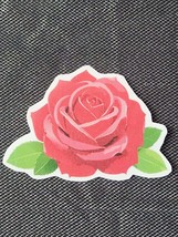 Red Rose Sticker - $2.25 CAD