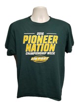 2016 Pioneer Nation Championship Week Adult Large Green TShirt - $382.89 MXN