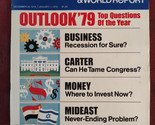 U S NEWS World Report Magazine December 25 1978 / January 1 1979 Outlook... - $14.40