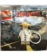 Lego The Ninjago Movie Master Wu Mini Figure Key Chain #5004915 - New - €5,96 EUR