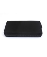 Bifold Black Long Zipper Wallet With Inner Zipper Pocket - $24.19 CAD