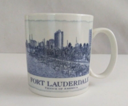 2007 Starbucks Coffee Skyline Series Fort Lauderdale Venice Of America 16oz Cup - $15.51