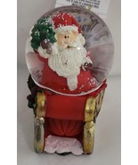 Santa Claus Red Christmas Sleigh Snow Globe - $728.75 MXN