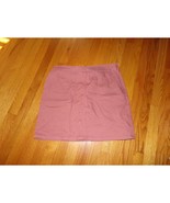 prAna rose colored denim side zip skirt 10 Excellent 2 pockets - £7.52 GBP