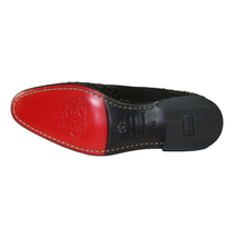 Men's GENIO Suede Red Leather Sole Shoes Turkey 120196481 Black Stones image 8