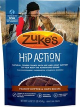 Zukes Hip Action Treats Peanut Butter And Oats - £16.36 GBP+