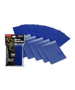 100 Premium Blue Double Matte Deck Guard Sleeve Protectors for Gaming Ca... - £9.08 GBP