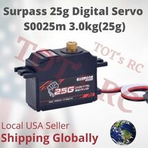 SURPASS HOBBY S0025M 25g Metal servo TREX 500 1/12 RC Car/Airplane/Boat/... - €8,62 EUR+