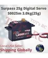 SURPASS HOBBY S0025M 25g Metal servo TREX 500 1/12 RC Car/Airplane/Boat/... - $183.25 MXN+